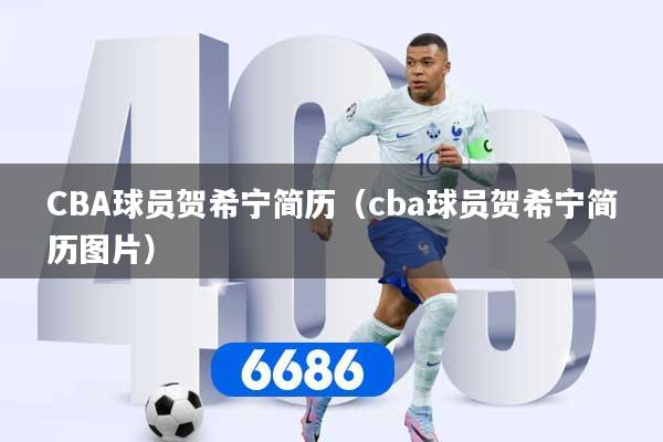 CBA球员贺希宁简历（cba球员贺希宁简历图片）