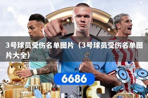 3号球员受伤名单图片（3号球员受伤名单图片大全）